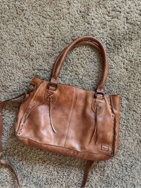 Bed Stu Rockababy bag tan dip dye